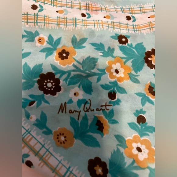 Mod Mary Quant original vintage neckerchief scarf headband groovy hippie London - Picture 12 of 13